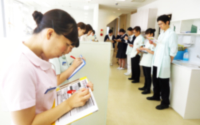 徳島県鳴門市 とみなが歯科医院｜当院の朝の取り組み