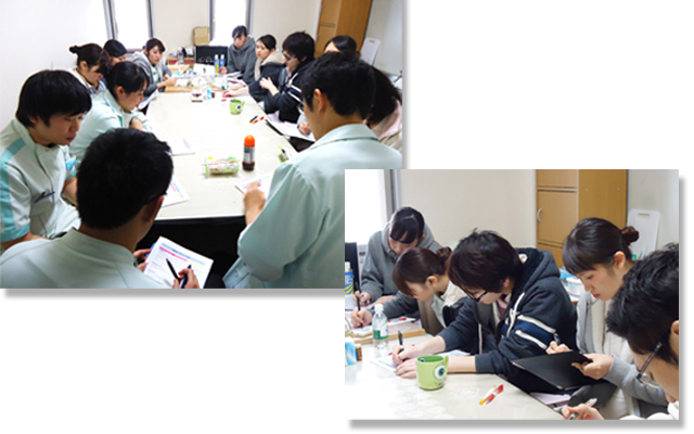 徳島県鳴門市 とみなが歯科医院｜ミーティングを行いました