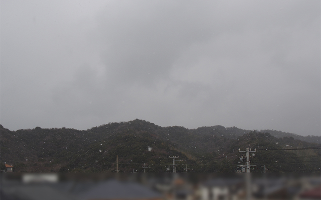 徳島県鳴門市 とみなが歯科医院｜雪がちらつく空模様