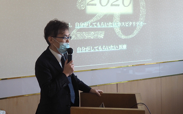 徳島県鳴門市 とみなが歯科医院｜2020年度　入社式