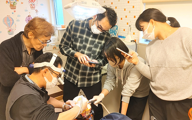 徳島県鳴門市 とみなが歯科医院｜■歯の被せ物の形成についてのセミナーが行われました。■